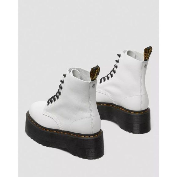 Free People x 1460 Pascal Max Pisa Leather Platform Combat Boots - Picture 4 of 15